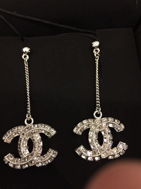 chanel drop earrings 2015|Chanel drop earrings karren brady.